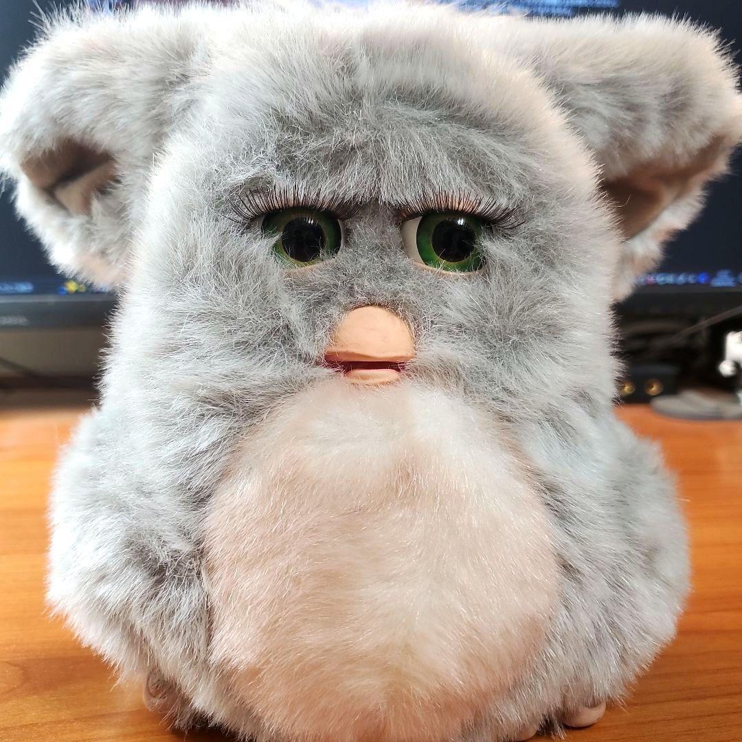 ファービー2 日本語版 グレー 稼働品 - メルカリ