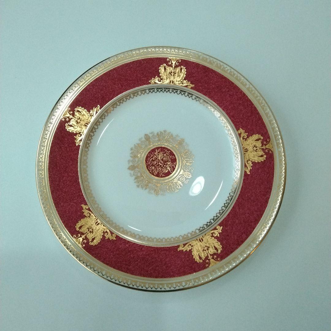 ウェッジウッド　コロンビア　パウダールビー　デザートプレート　17.5cm 2枚