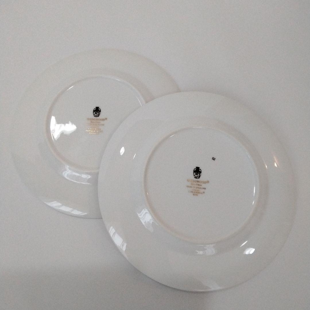 ウェッジウッド　コロンビア　パウダールビー　デザートプレート　17.5cm 2枚
