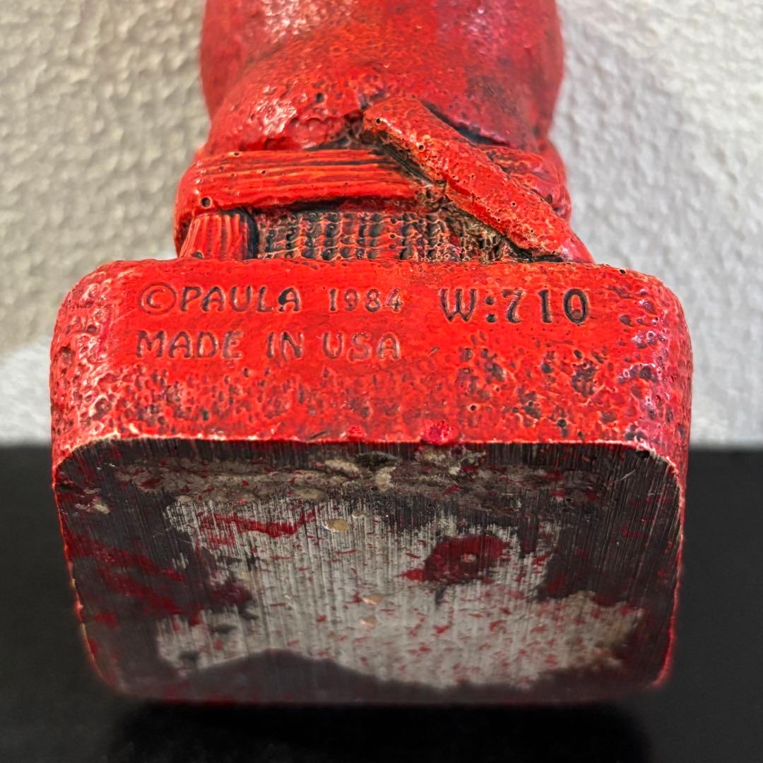 レッドデビル19レア 1980s ヴィンテージ USA メッセージドール ピース