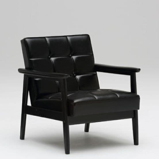 カリモク60 Kチェア　ブラックブラック