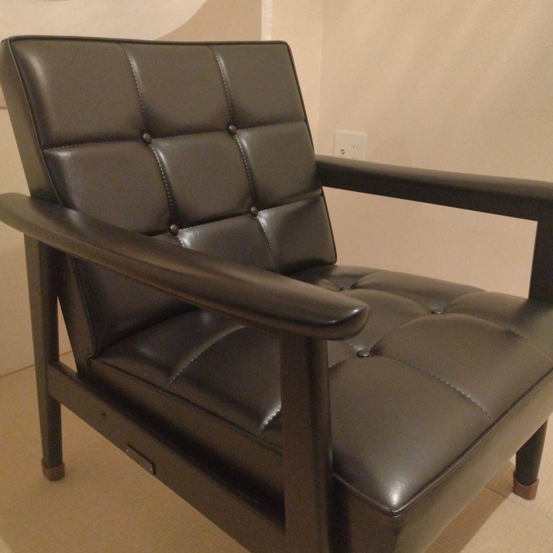 カリモク60 Kチェア　ブラックブラック