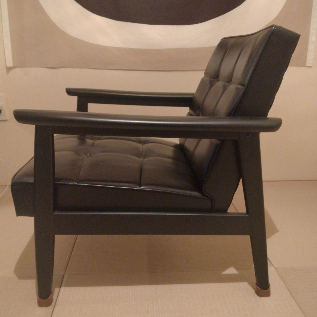 カリモク60 Kチェア　ブラックブラック