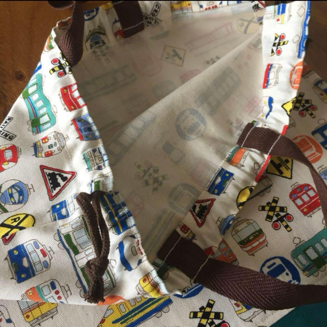 電車柄2色　入園入学グッズ　オーダー受付ページ