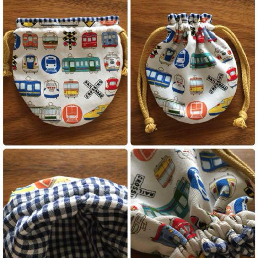 電車柄2色　入園入学グッズ　オーダー受付ページ