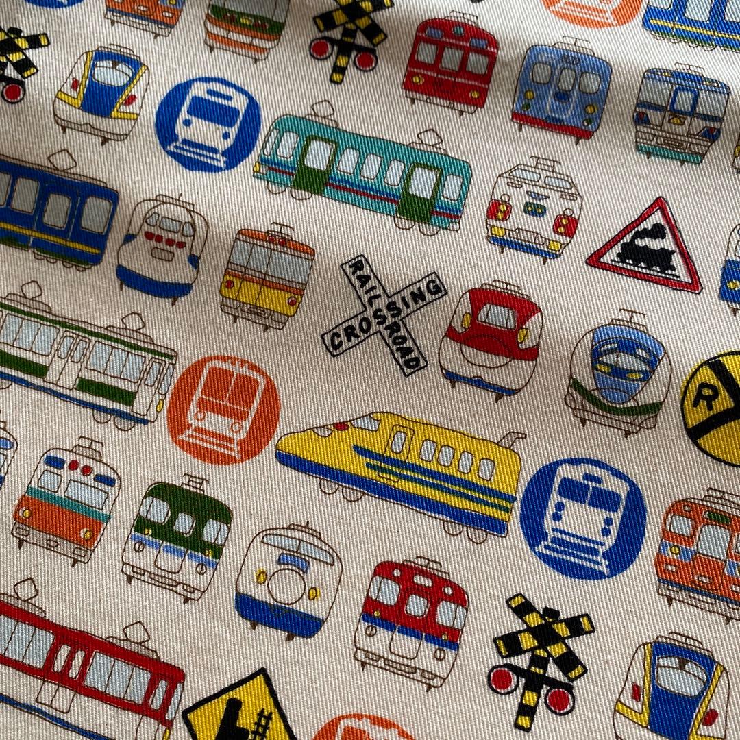 電車柄2色　入園入学グッズ　オーダー受付ページ