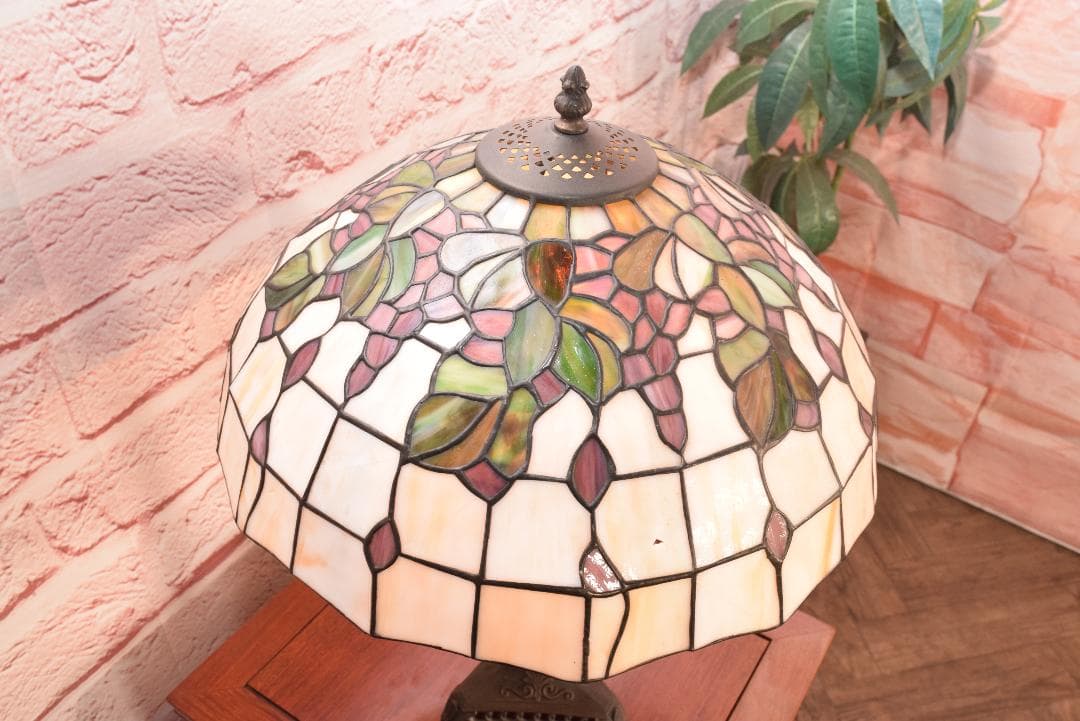 mobilia/モビリア 高級 テーブルランプ/スタンド ステンドグラス