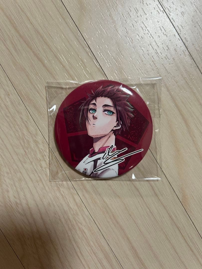 ブルーロック 糸師冴 糸師凛 カードと缶バッジセット - メルカリ