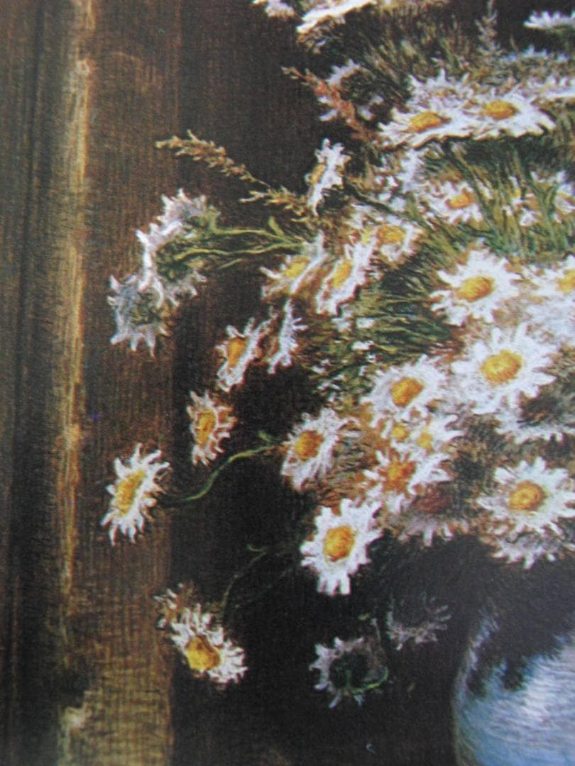 ジャン＝フランソワ・ミレー、【雛菊】、希少な額装用画集より