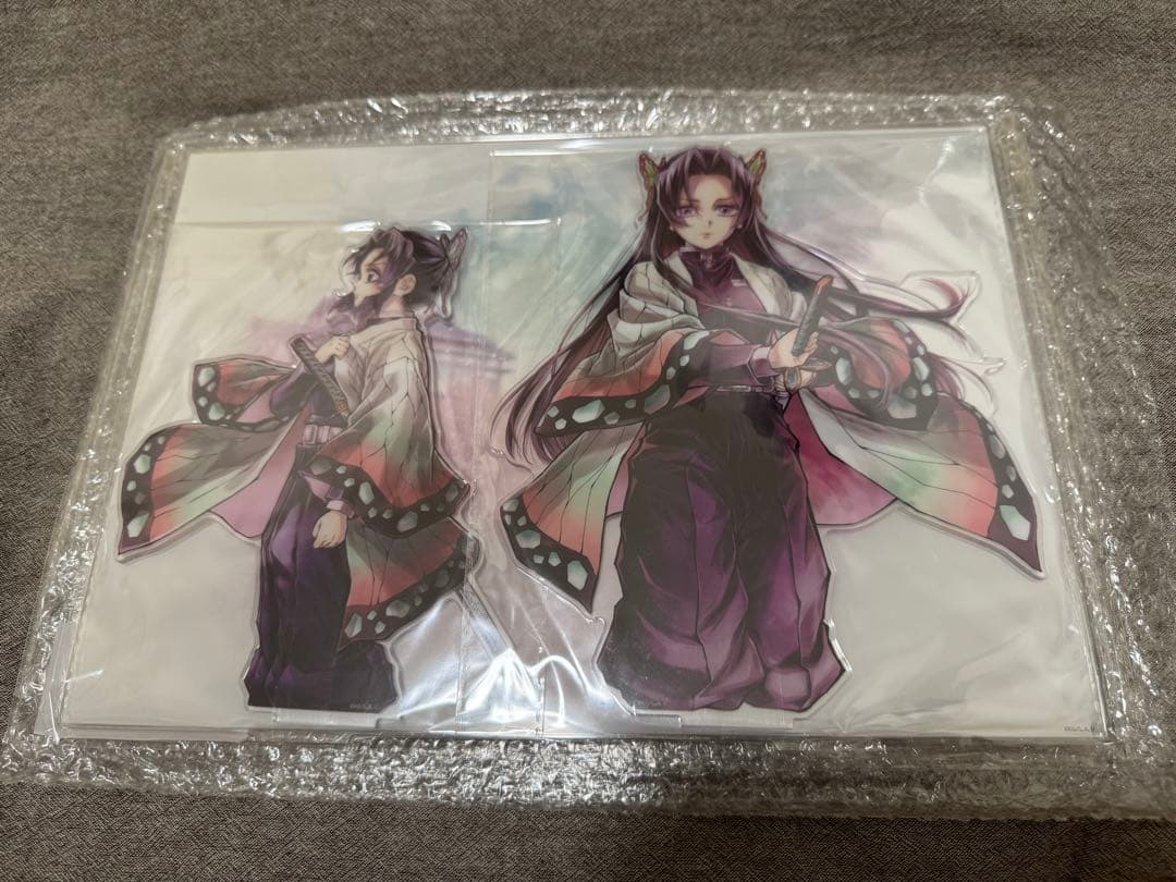 鬼滅の刃 しのぶとカナエ 繋ぐWEBSHOPくじA賞 ビッグアクリルスタンド