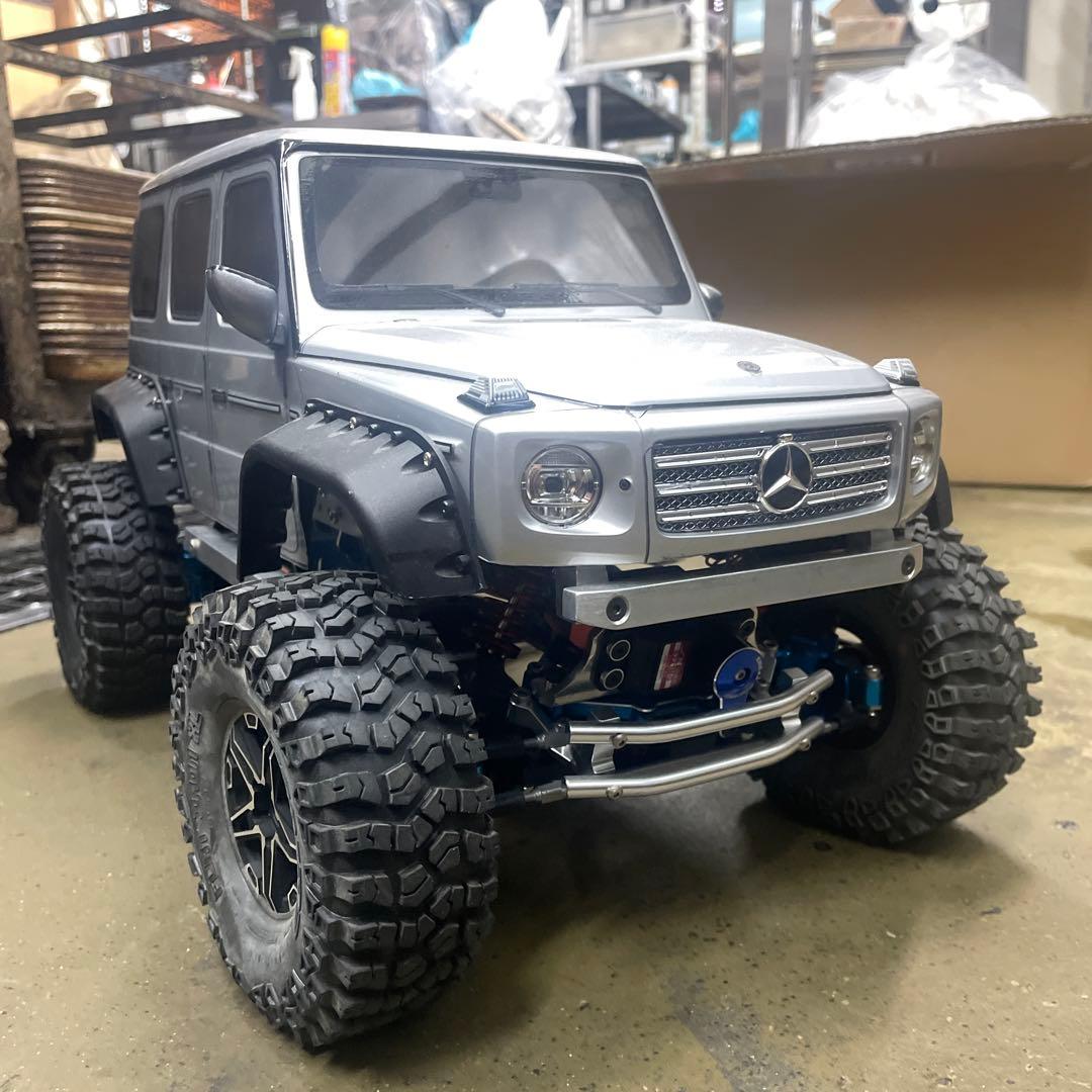 タミヤ CR-01 クローラー G500 フルカスタム！ アルミパーツ満載