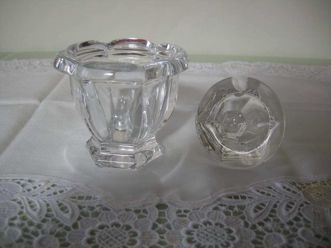 Baccarat　バカラ　ミズーリ　クリスタル　シュガーポット