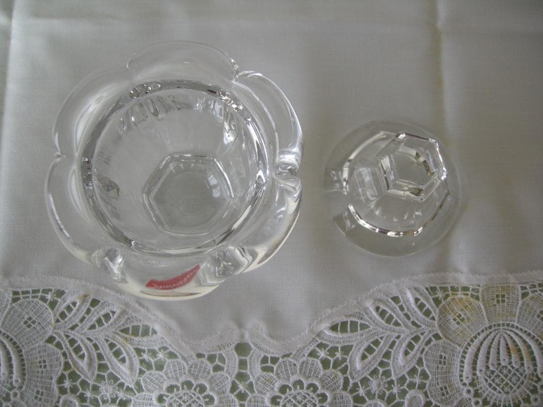 Baccarat　バカラ　ミズーリ　クリスタル　シュガーポット