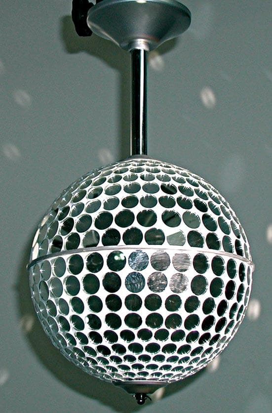 新品 日照 吊下丸鏡ミラーボール NMB-3226P 407㎜