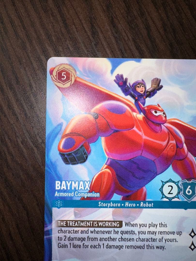 ロルカナ ベイマックス プロモ Lorcana Challenge 海外限定 - メルカリ