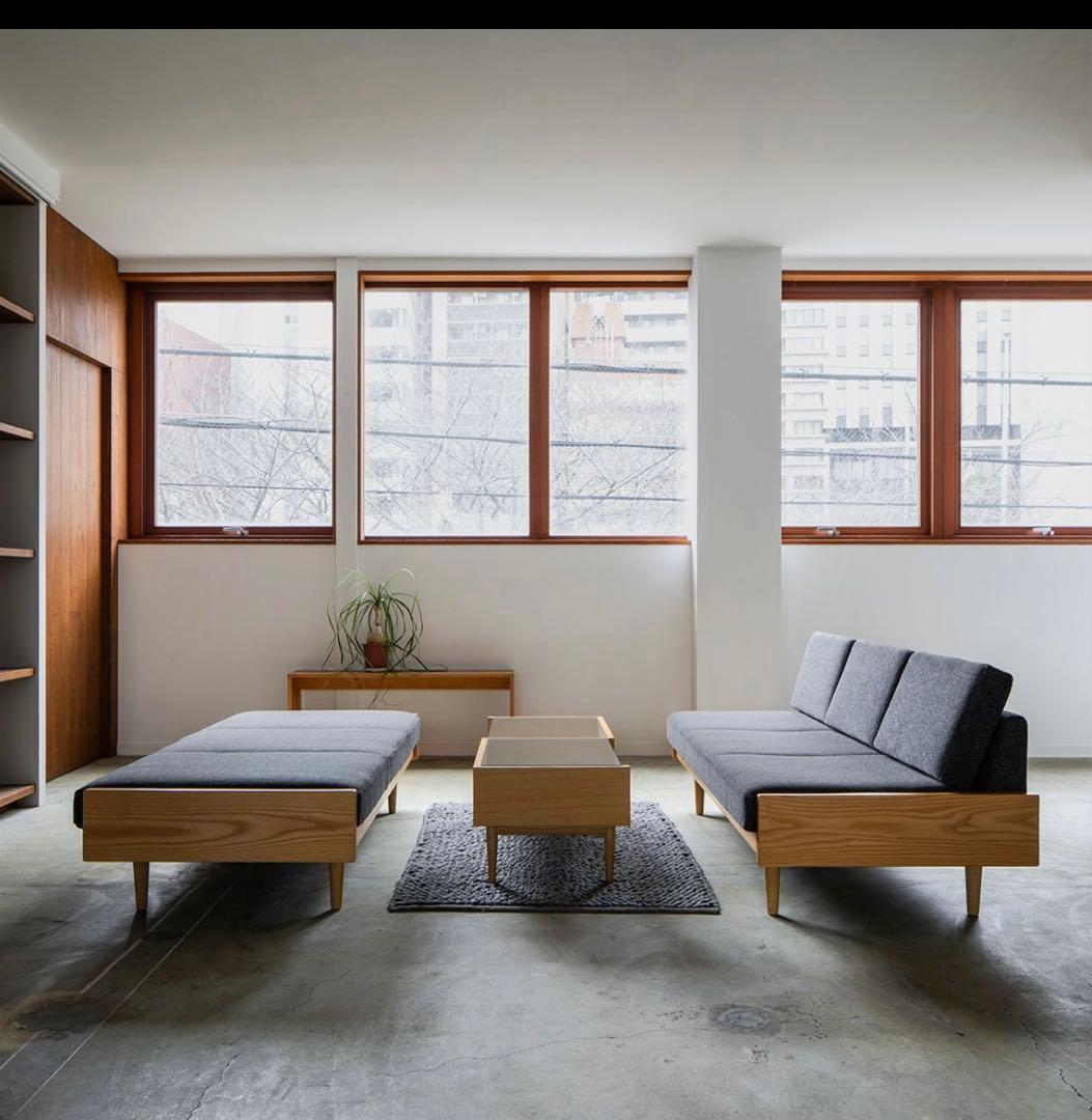 Day Bed Sofa Lデイベッドソファ 3人掛け graf ad