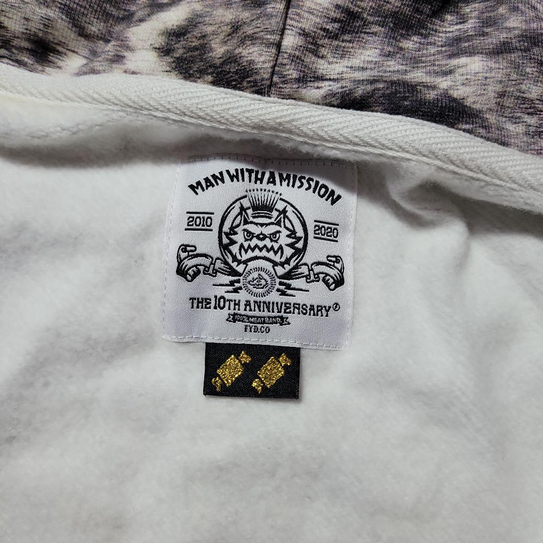 マンウィズ 10th Limited お毛並みパーカー Mサイズ おまけつき - メルカリ