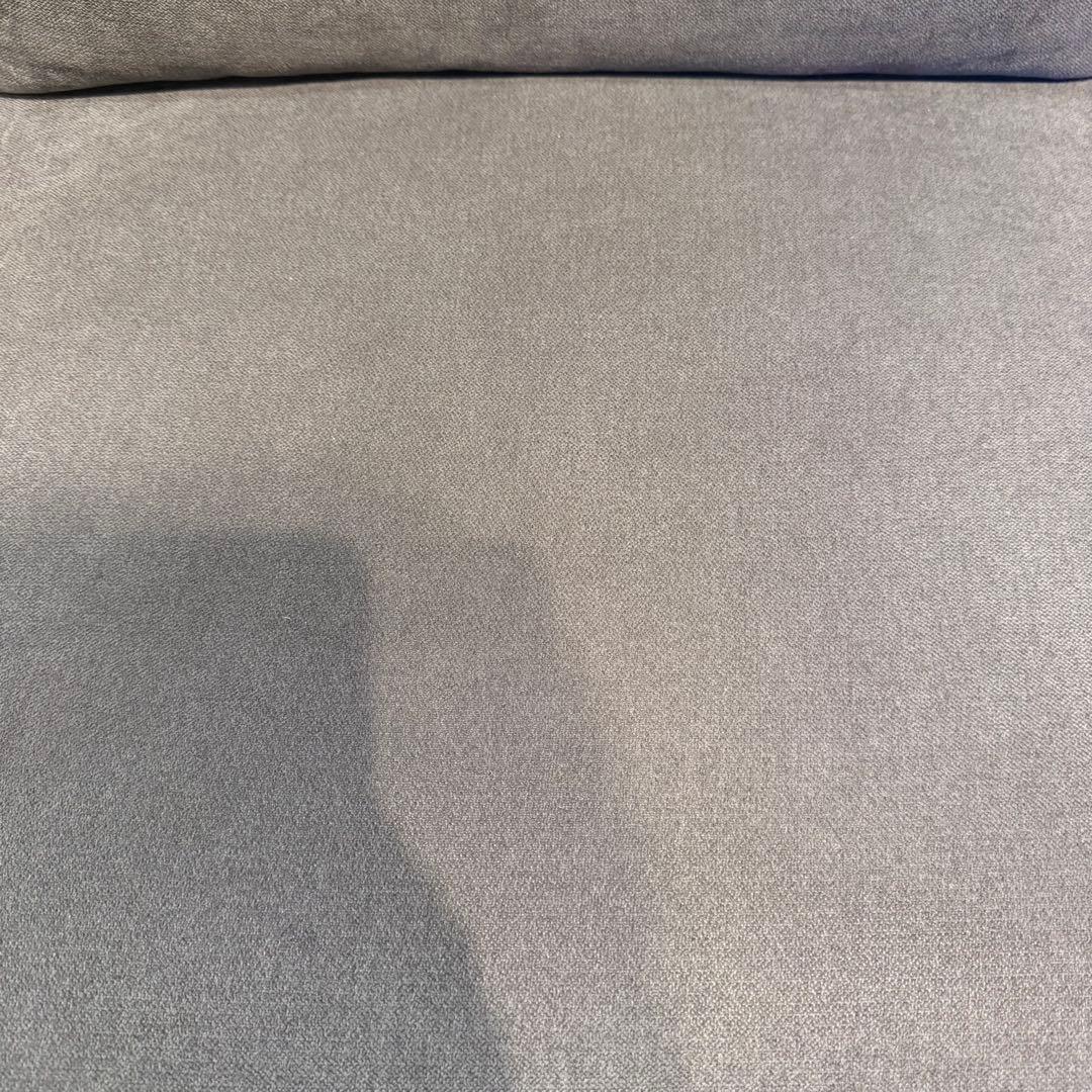 【送料無料】グレー ファブリック 1人掛けソファ