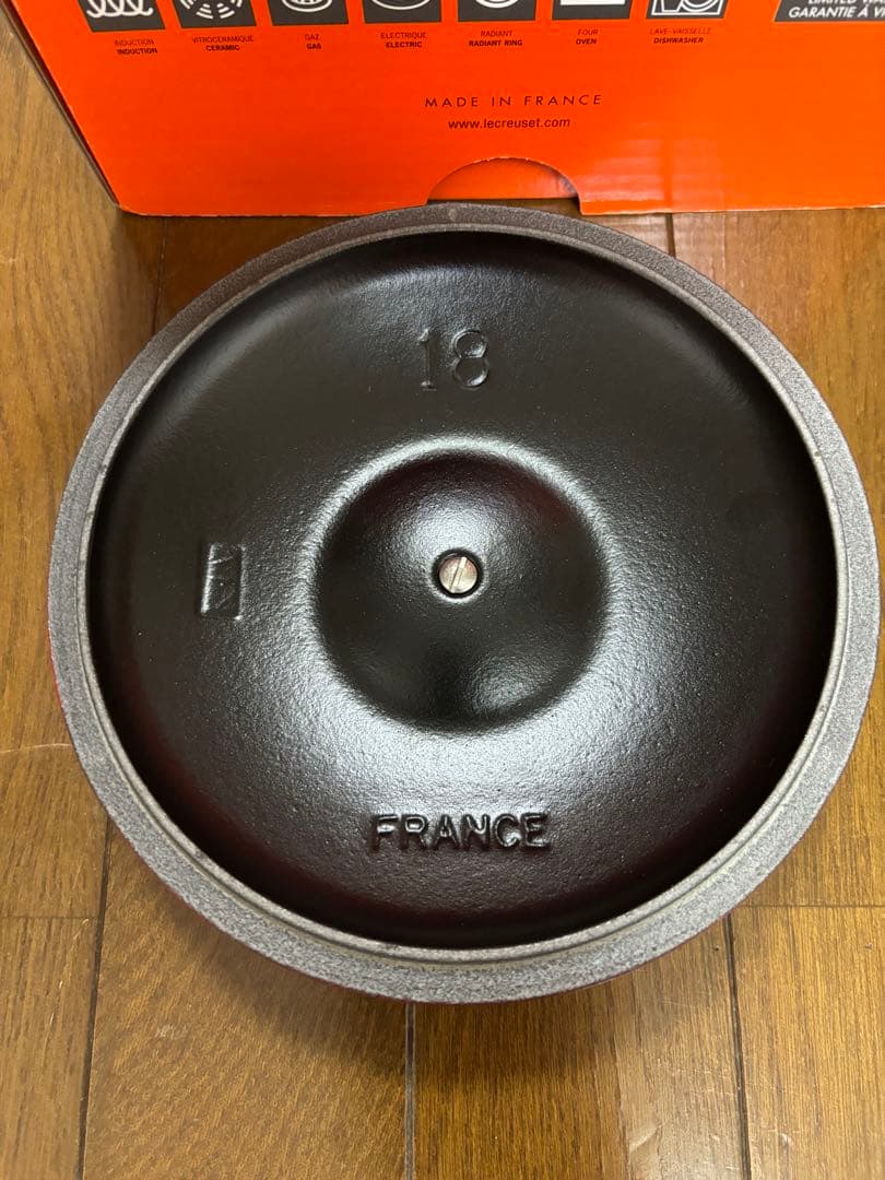 LE CREUSET 鍋 18cm レッド フランス製