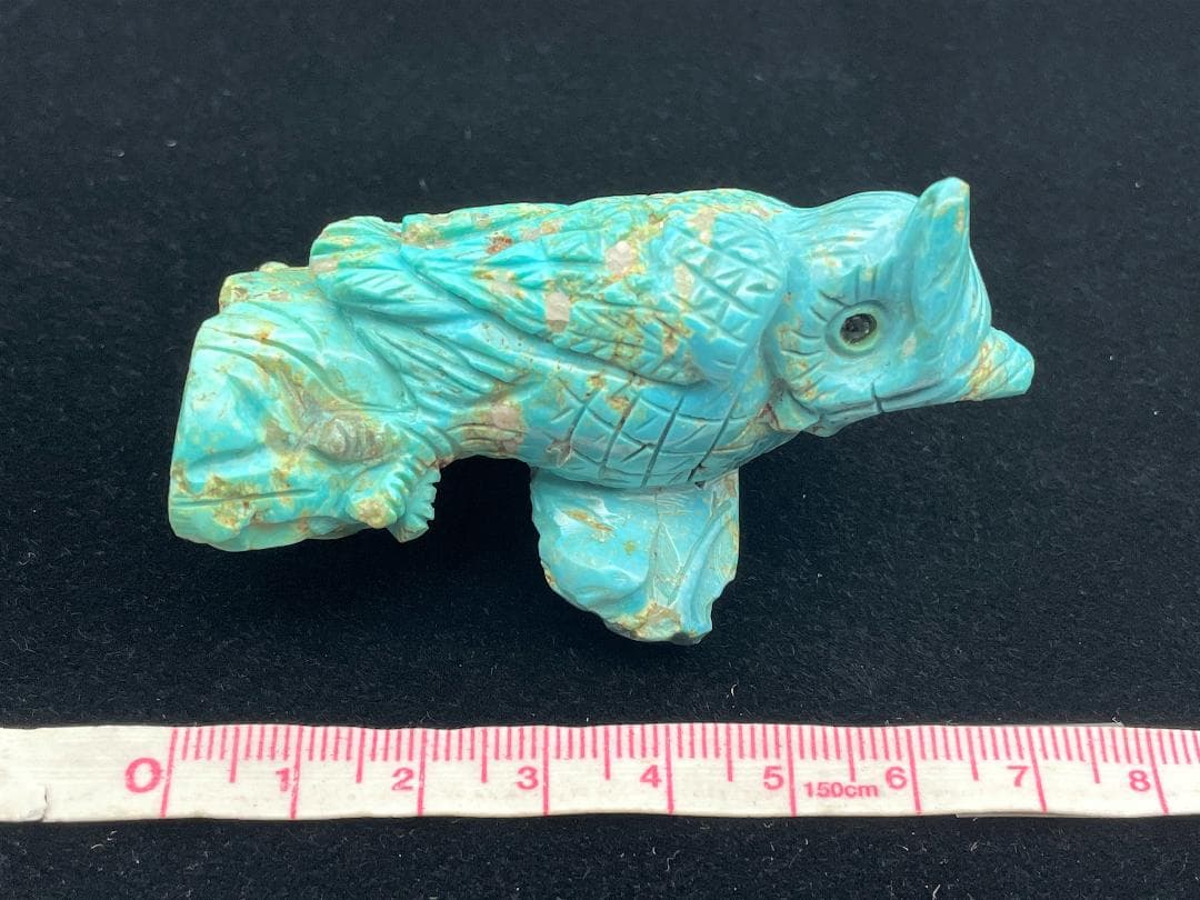 本トルコ石（梟）