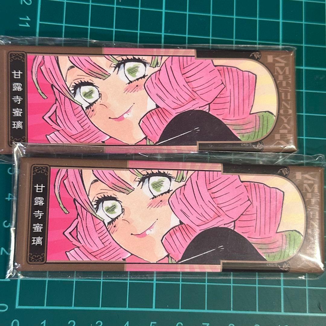 鬼滅の刃 原画展 絵札缶バッジコレクション スクエア缶バッチ 第二弾