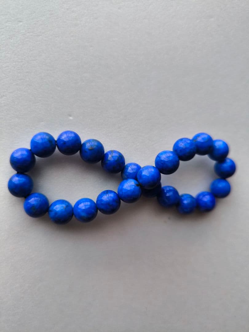 希少レア☆ライトブルー ラピスラズリ ブレスレット 天然石
