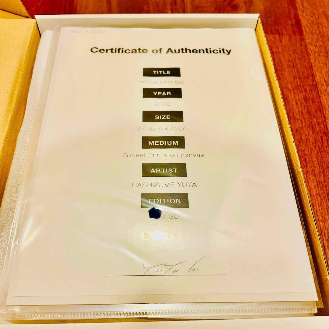 ハシヅメユウヤ 橋爪悠也 eyewatar ジークレー キャンバス COA有