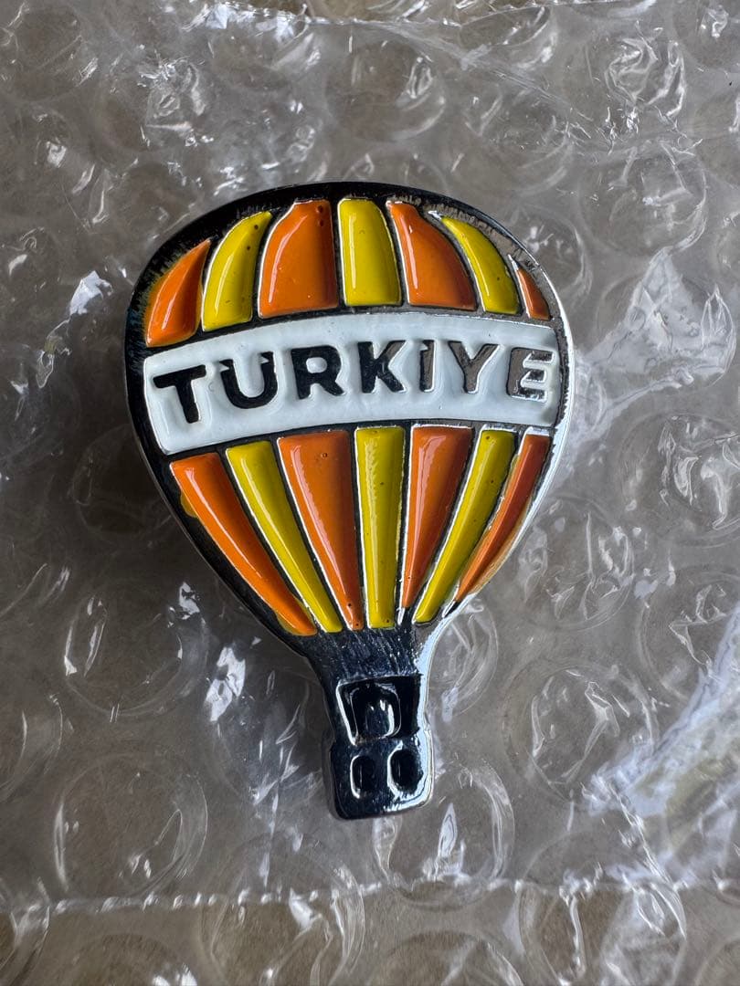 Expo 2025 トルコパビリオン 最新作！！ カッパドキア 気球 ピンバッジ