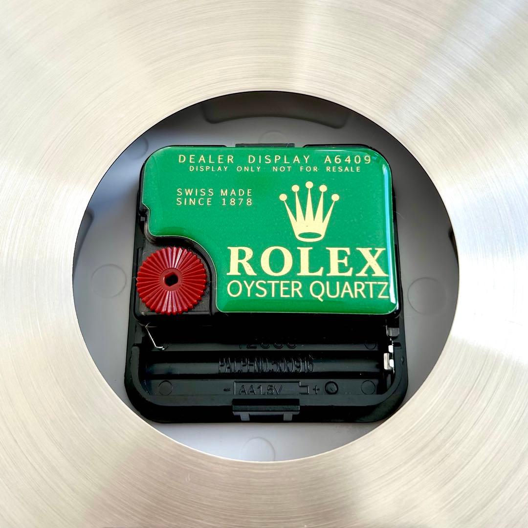 ロレックス販促品　GMTマスターⅡ 《ペプシ 》掛け時計　新品未使用