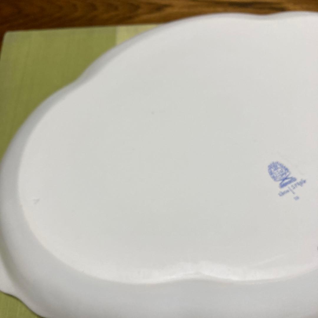 【専用】ヘレンド　セーブル風金彩小花　パーティトレイ　オーバルディッシュ