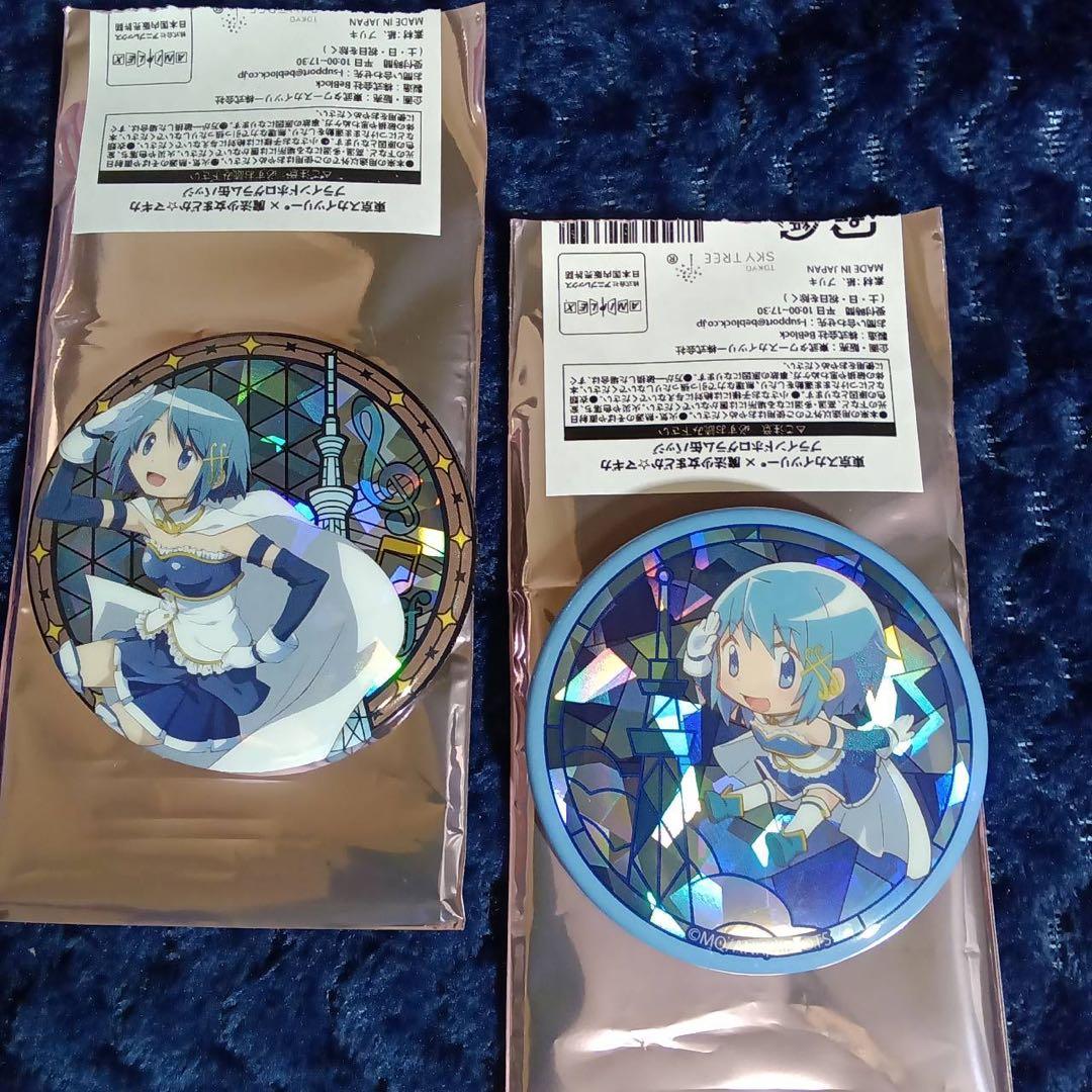 魔法少女まどか☆マギカ まどマギ スカイツリー 缶バッジ 美樹さやか