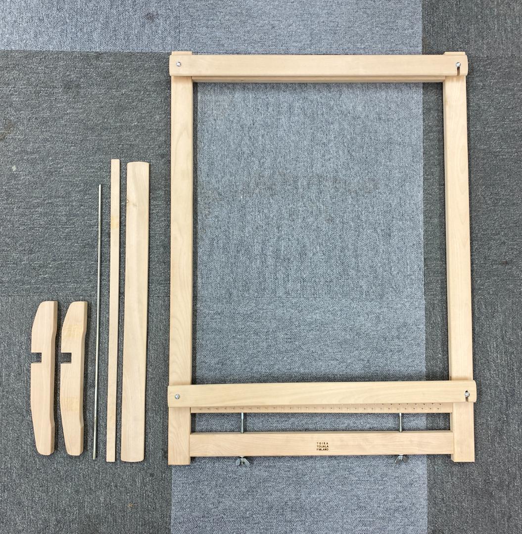 【手織り機】木枠の織り機【中古】