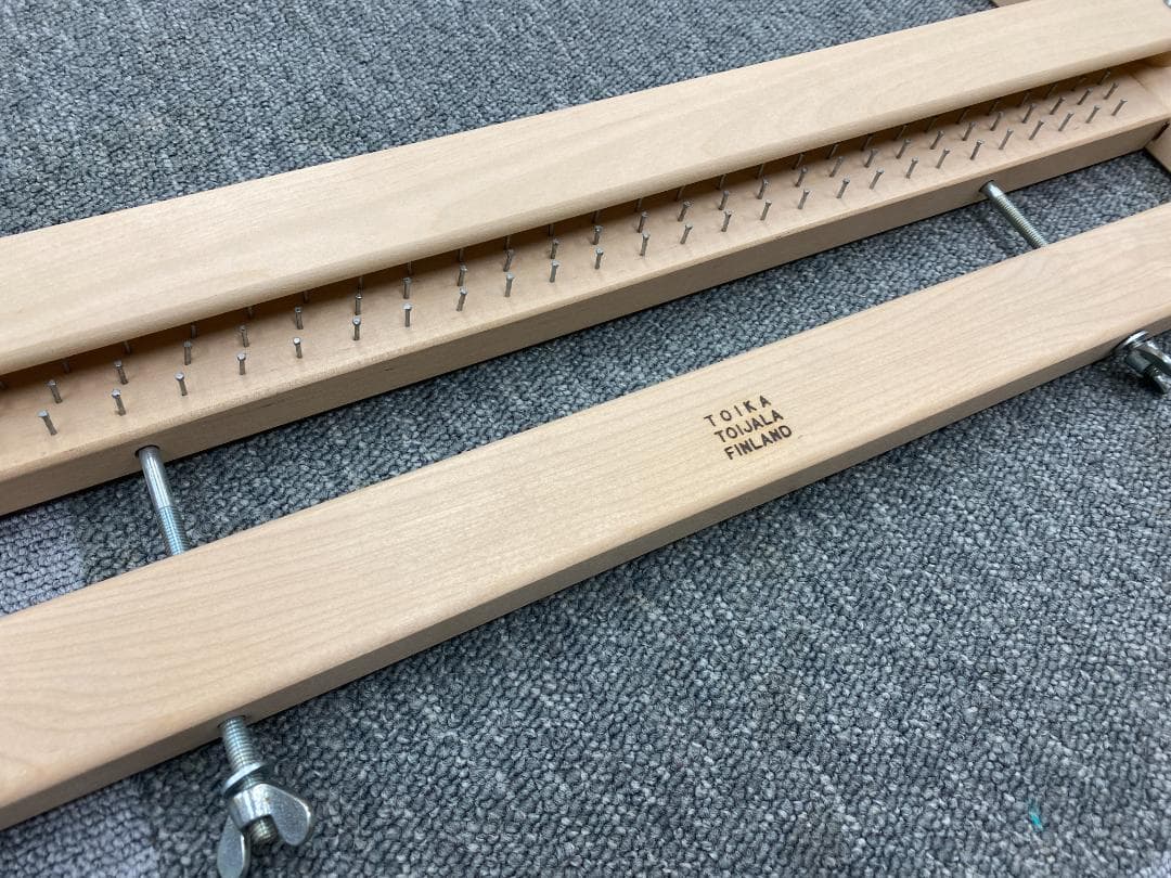 【手織り機】木枠の織り機【中古】