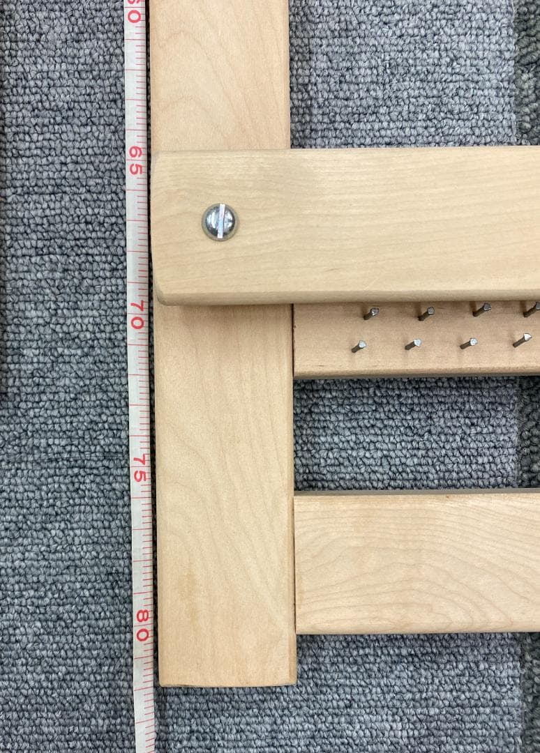 【手織り機】木枠の織り機【中古】