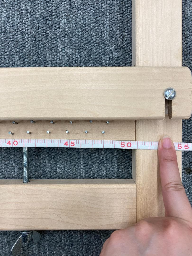 【手織り機】木枠の織り機【中古】