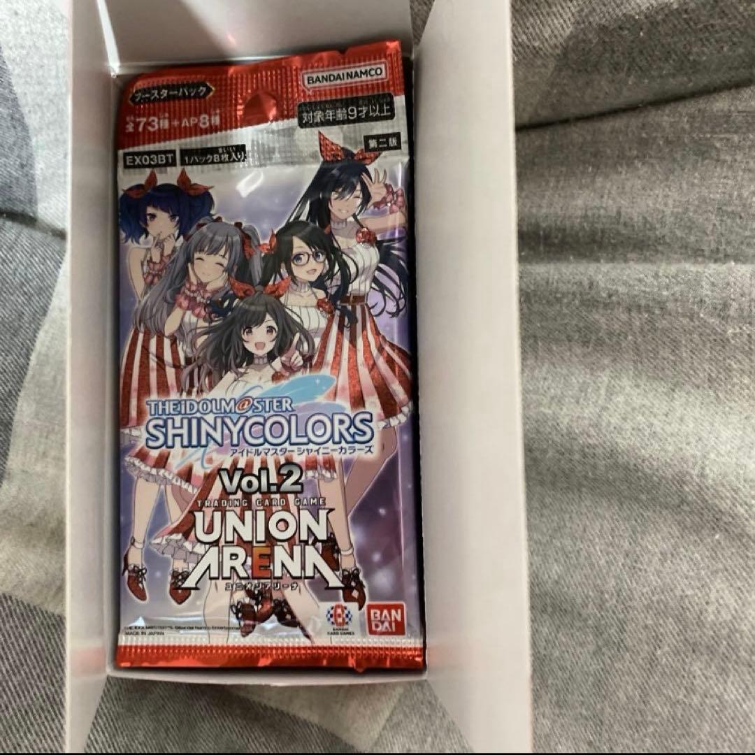 ユニオンアリーナ シャニマス vol.2 box 未開封 テープ無し - メルカリ