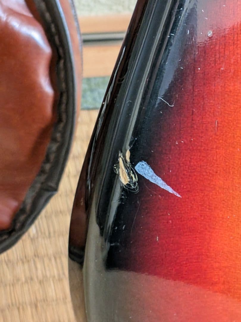 FERNANDES　エレキギター サンバースト ケース付き