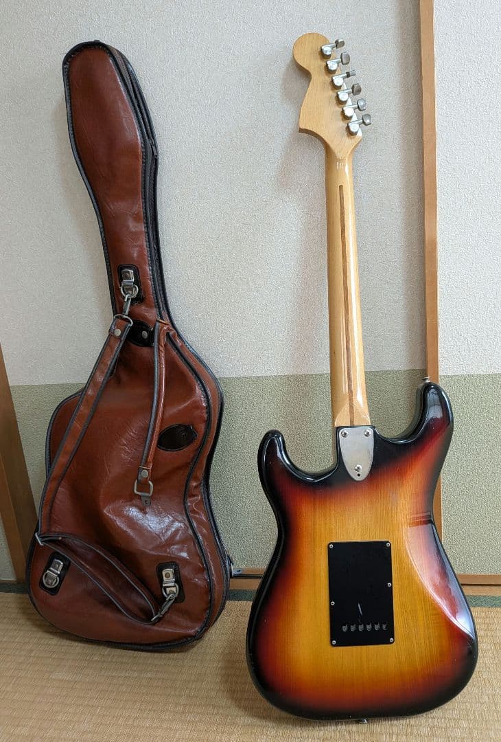 FERNANDES　エレキギター サンバースト ケース付き