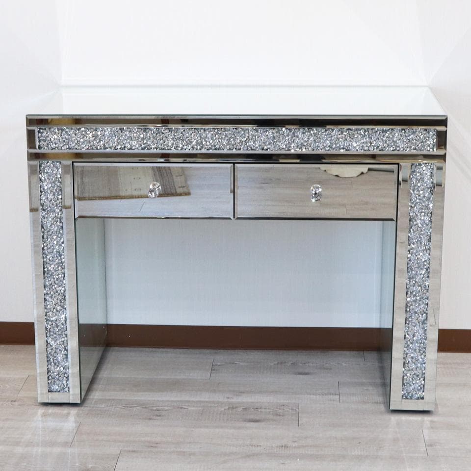 ミラー家具 ドレッサー スツール 三面鏡 セット ジュエリーデスク 3点セット