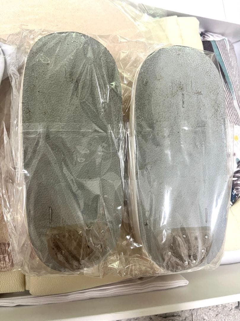 七五三 着物セット クリーム色 草履付き