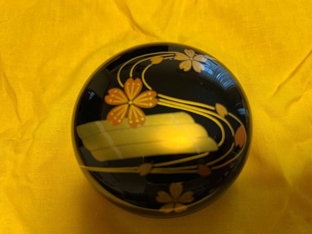 ★手元供養★骨壷★伝統工芸品★天然木製★蒔絵入り★漆塗装★桂寛作