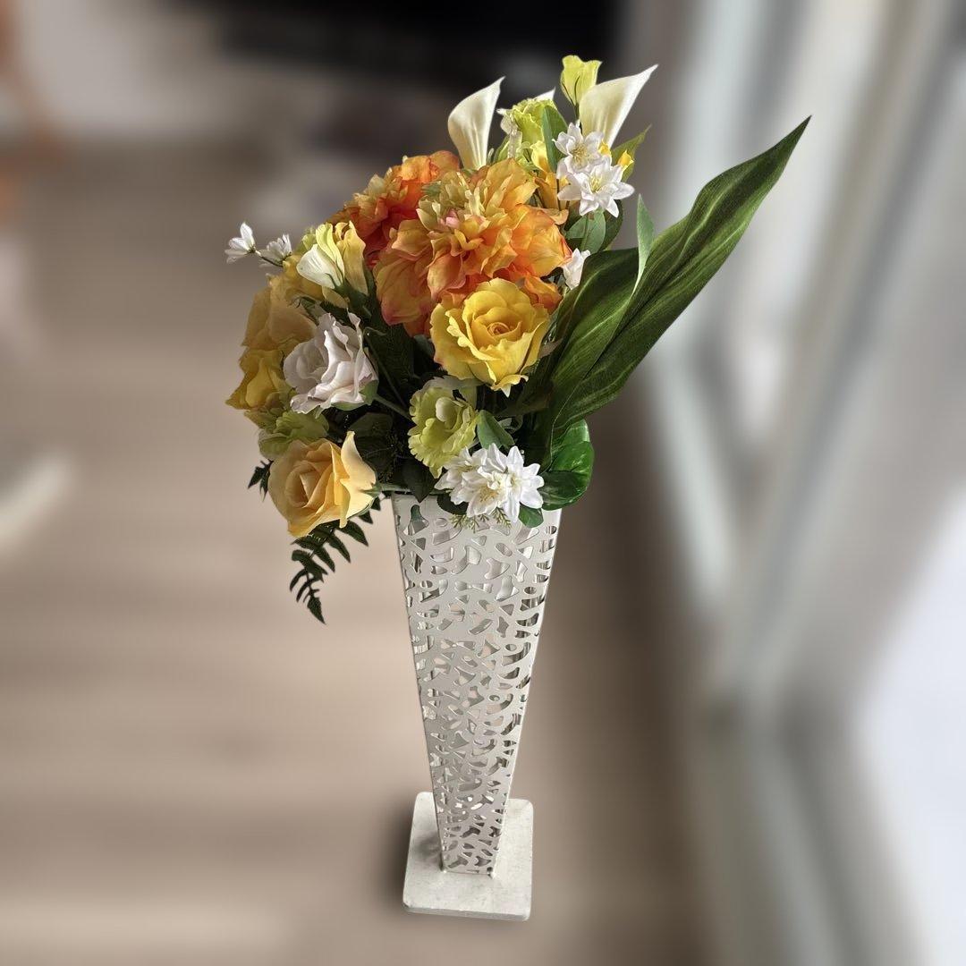 開店祝賀会式典用、スタンド付きフラワー