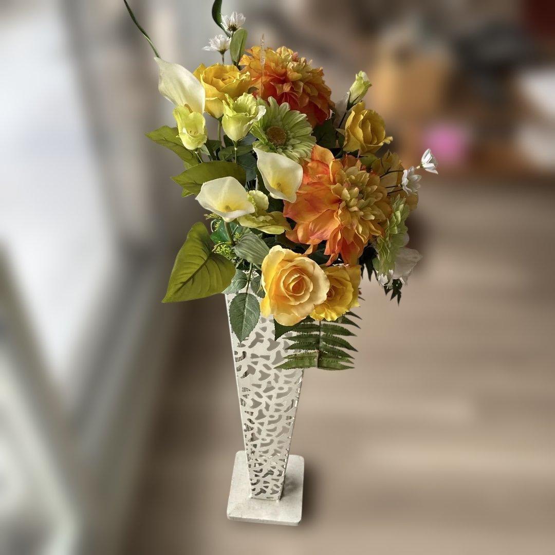 開店祝賀会式典用、スタンド付きフラワー