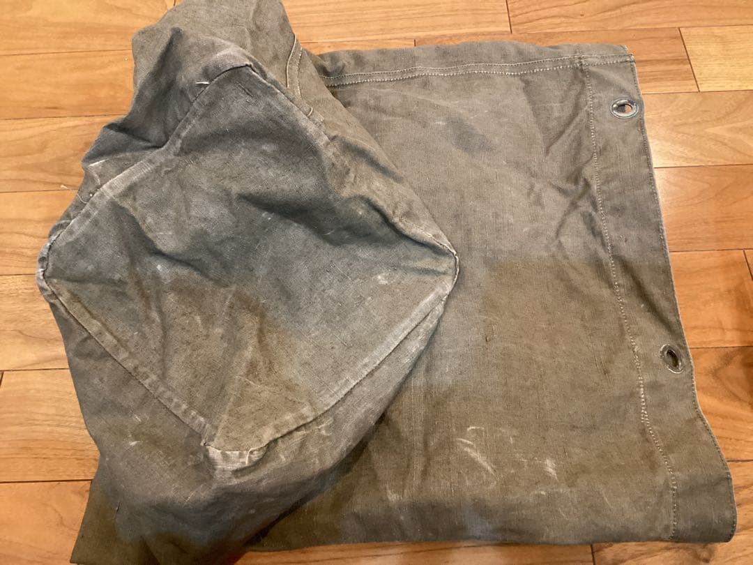 フランス軍 キャンバス ダッフル バッグ ミリタリー ビンテージ 鞄