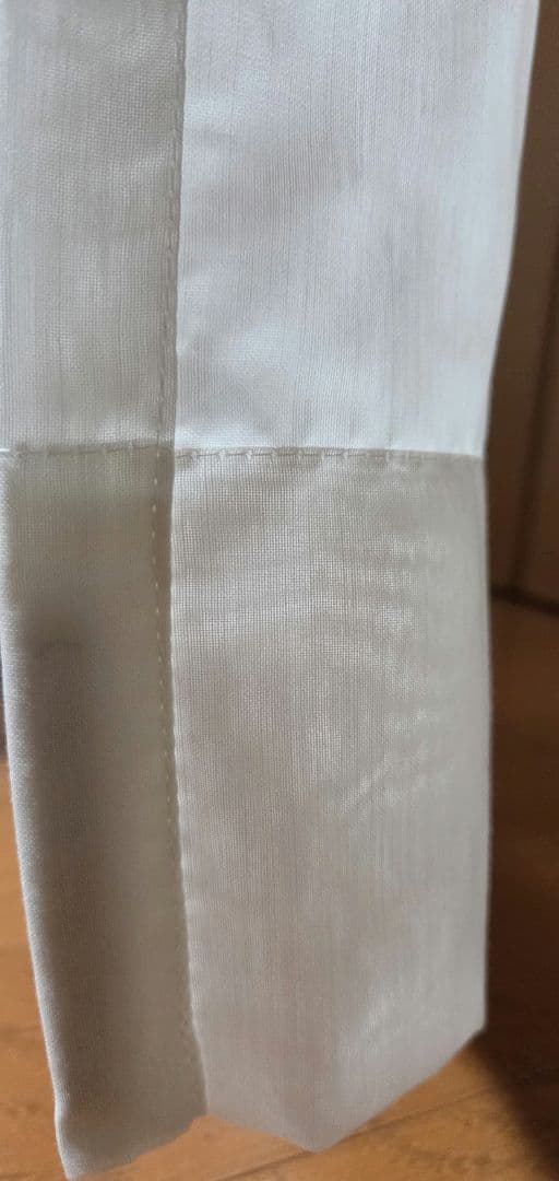 はな　ホワイト レースカーテン