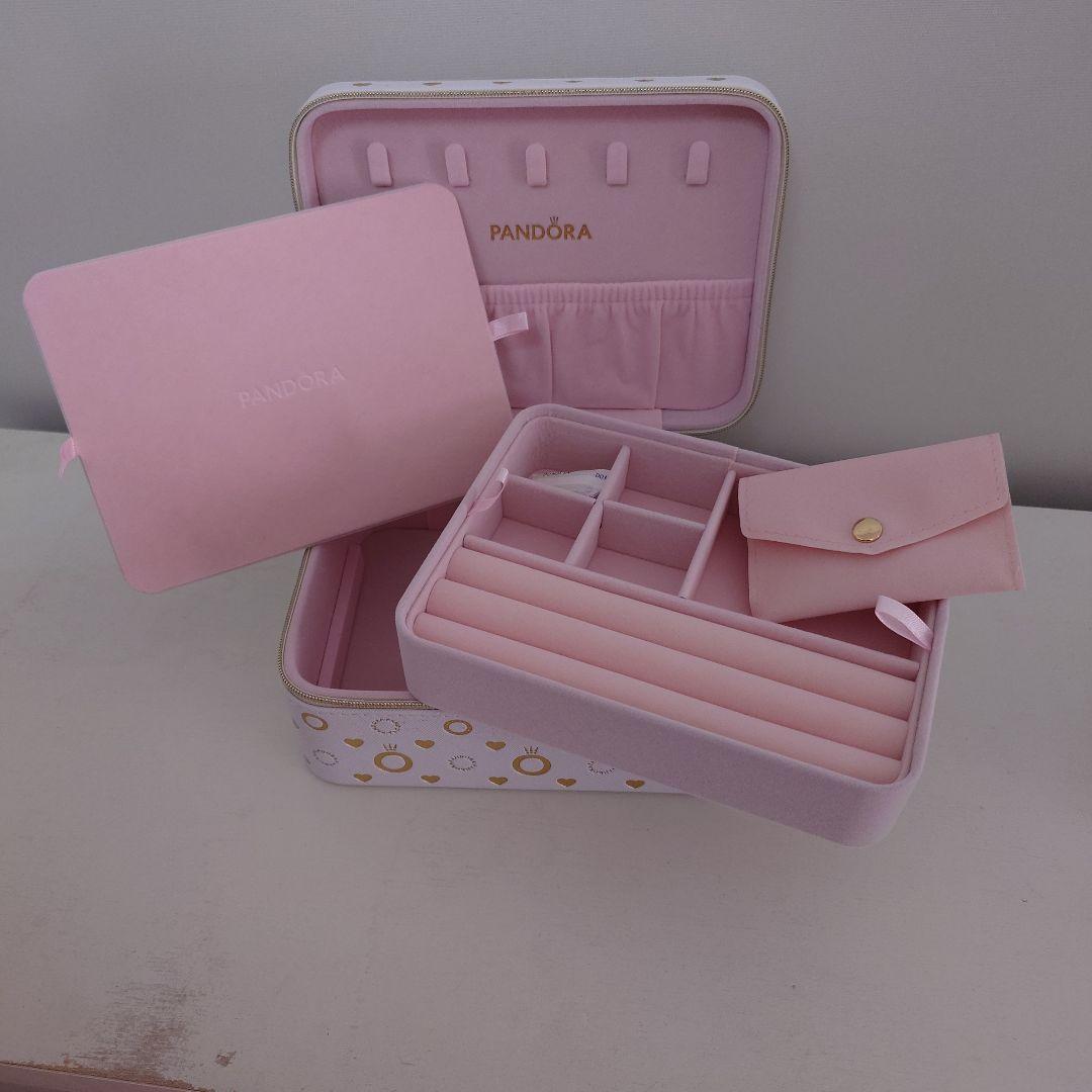 美品】PANDORA アクセサリーケース ミラー付き - メルカリ