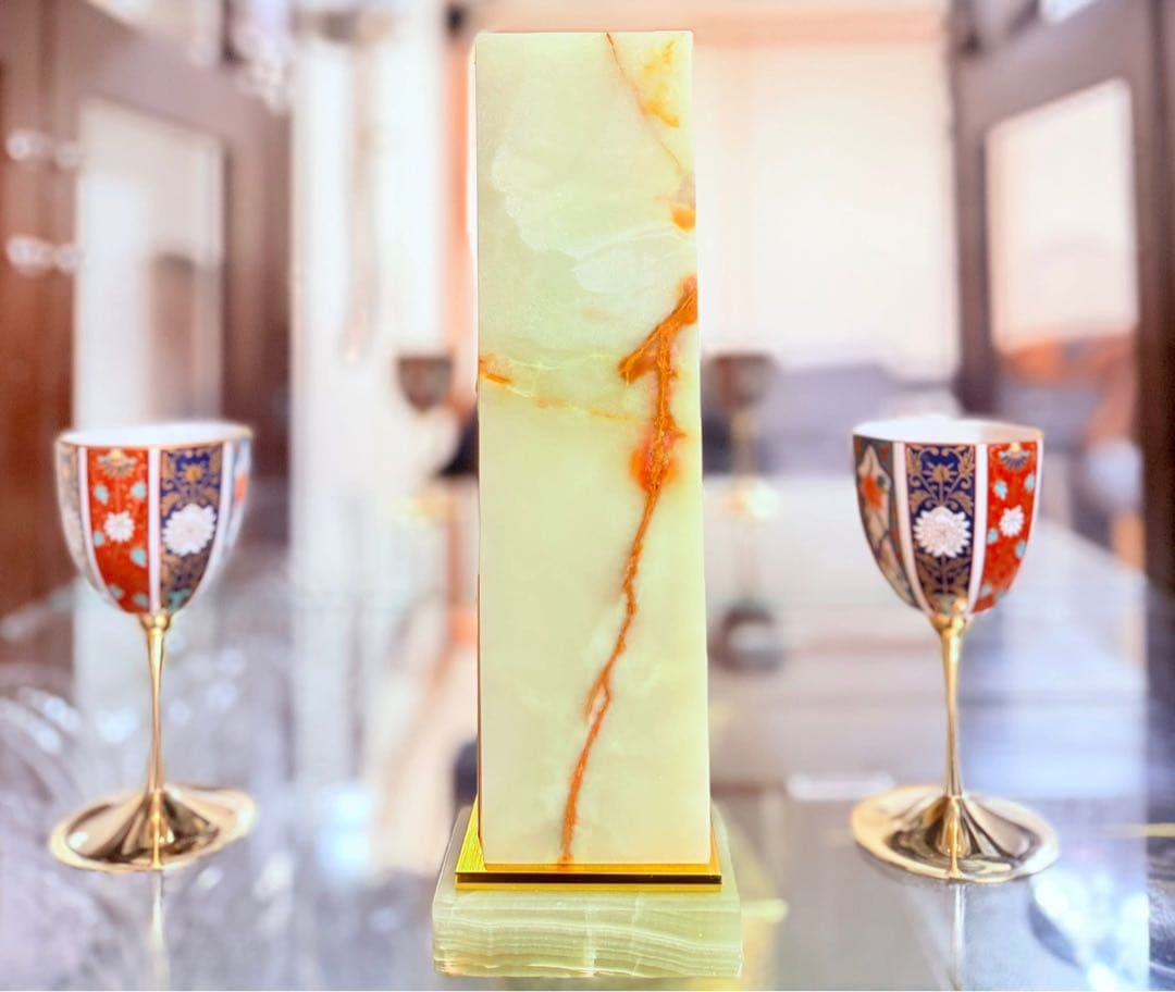 古伊万里 箱付きゴールド脚付き 酒器カップ２客セット シチズンジャパンの腕時計