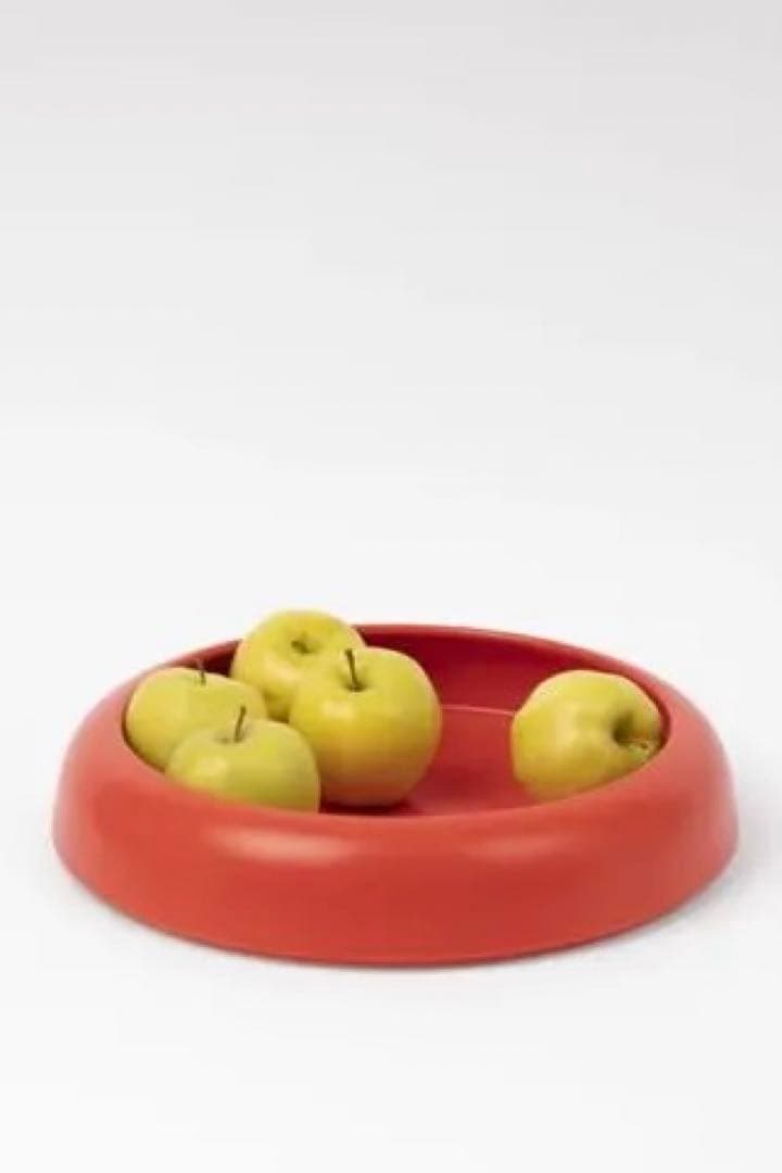 raawii omar 皿 食器 器 作家もの 北欧 赤 レッド アート HAY - メルカリ