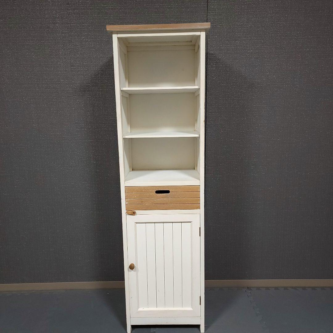 天然木トールキャビネット 45×35×150(cm)