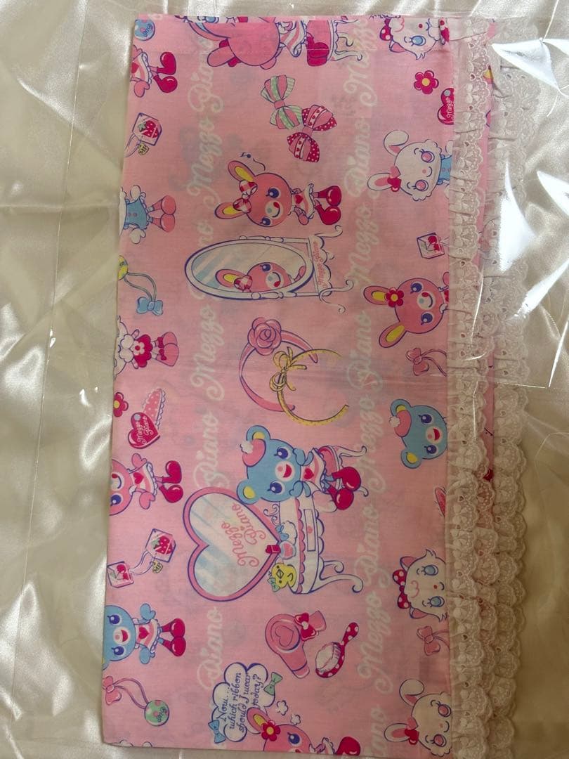 【レア✨新品未使用】Mezzo Piano✨ミミポポ ☆フラットシーツ&枕カバー